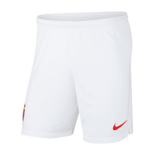 Pantalon Football AS Monaco Domicile 2018-19 Blanc